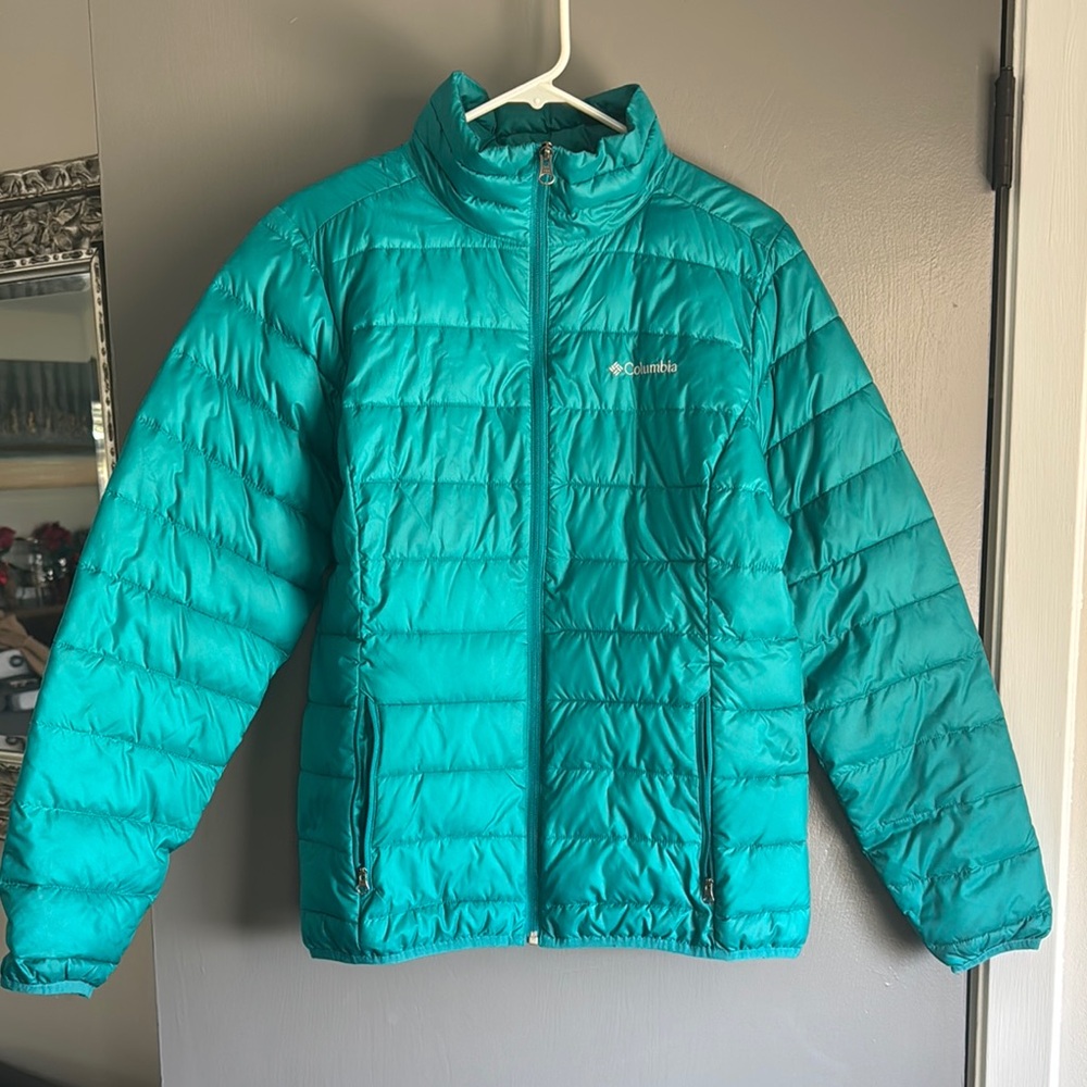 Columbia Blue Puffy Jacket